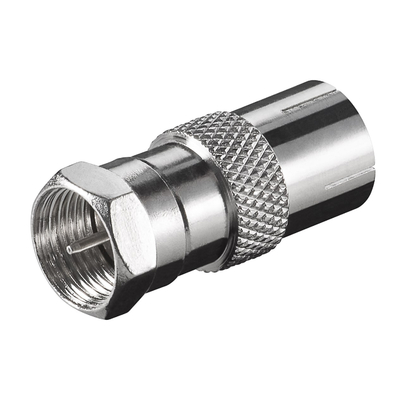 Adapter F plug   coax plug