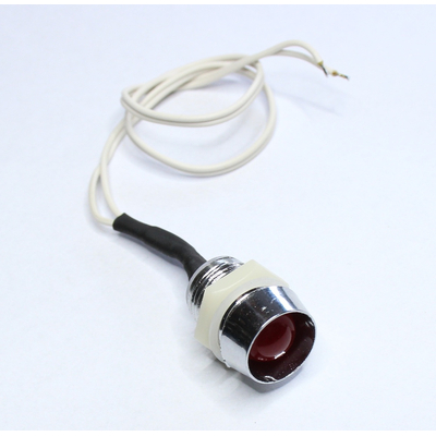 LED 10mm rot mit Fassung 12VDC