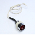 LED 10mm rot mit Fassung 12VDC