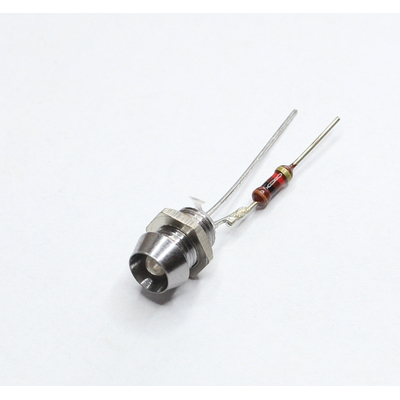 LED  3mm blau mit Fassung 12VDC