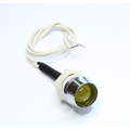LED 10mm gelb mit Fassung 12VDC