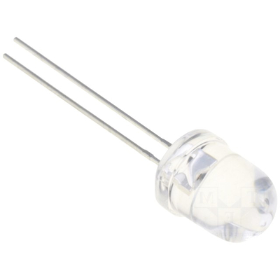 LED 8mm wei� klar 18000mcd