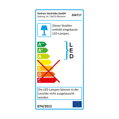 LED module 18 LEDs blue 30 cm