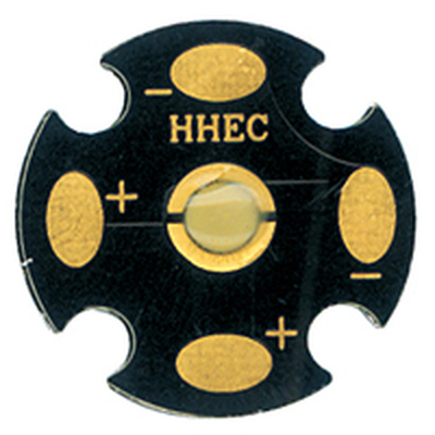 Hochleistungs LED 3W gelb auf Aluminium-Board