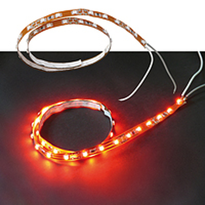 LED strip red 330 LEDs 5 m not water resistant