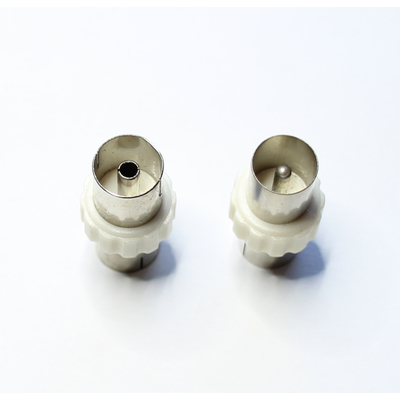 Coax adapter plug / socket (5 pcs)