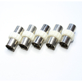 Coax adapter socket / socket (5 pcs)