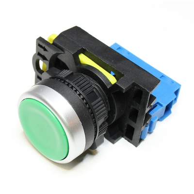 Einbau -Taster  22mm 1 x (ein) 400V 10A gr�n