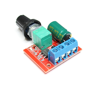 DC Motor Drehzalregler  5-35V 5A mit Schalter