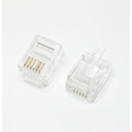 RJ11 Stecker 6 polig 6P6C f�r Flachkabel