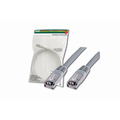 Patch Kabel Cat.5e SF-UTP 3m grau AWG26/7 Digitus Premium...