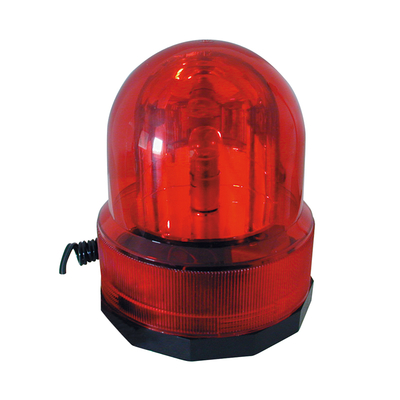 Disco rotating light 12VDC red with magnetic base