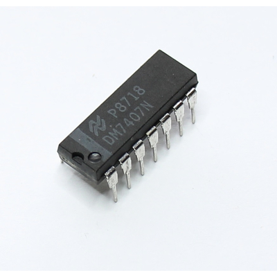 7407N hex buffer/driver with 30V open collector outputs