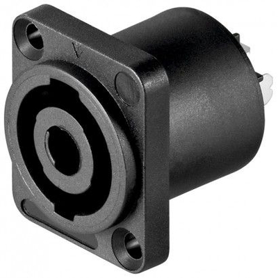 PA speaker connectorl 4 pin square