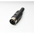 DIN plug  5 pin 180� with kink protection