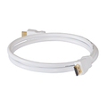 HDMI-Kabel  1,5 m weiss vergoldet 1.4 (High-Speed Ethernet)