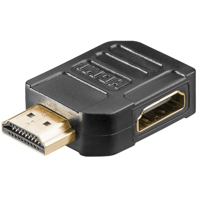 HDMI 90-Winkeladapter mit Goldkontakten