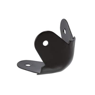 Speaker corner protection black, leg length 40 mm