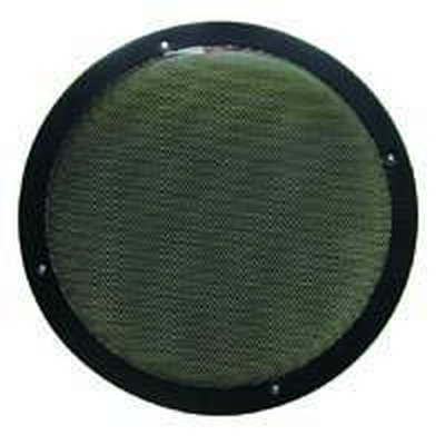 Loudspeaker protection grid 12 / 300 mm black
