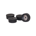 Equipment, Loudspeakerfeets 40 mm solid rubber 4 pieces