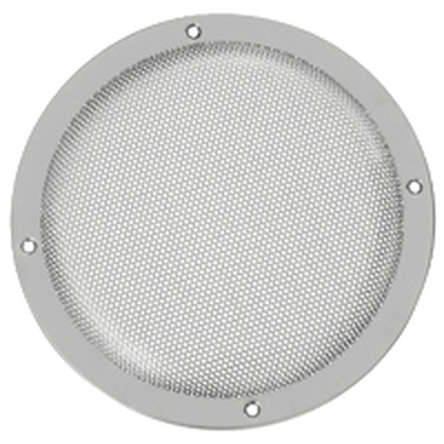Speaker protection grille 200 mm silver