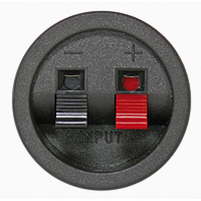 LS connection terminal round press-fit assembly