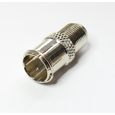 Adapter F socket   coax socket