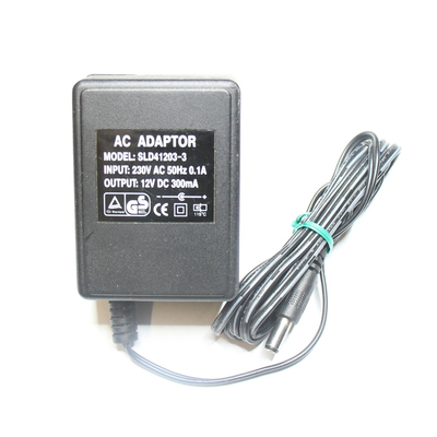 Steckernetzteil 12VDC   300mA 5,5/2,1 Stecker