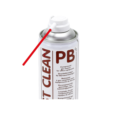 Compressed air combustible 400 ml Dust clean PB