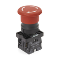 Emergency stop switch red 2 x on/(off)