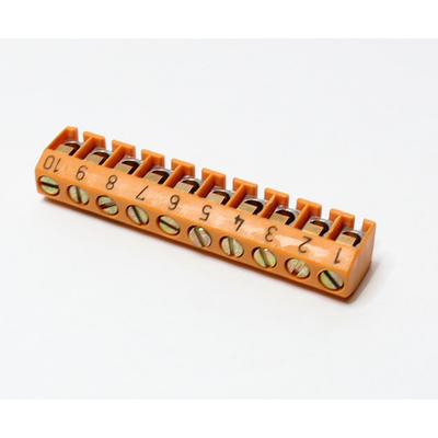 Terminal strip for PCB assembly 8 poles