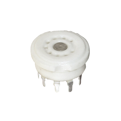 Tube socket 9-pin PCB mount Noval<