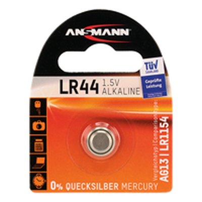 Alkaline-Knopfzelle LR44 / 1.5V