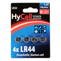 Alkaline button cell 76A / LR44 / G13 (pack of 4)