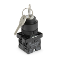 Schlsseltaster 22mm 2 x 1 x (ein) 400V 10A