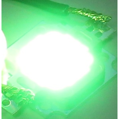 COB Hochleistungs LED  10W Grn 520-525nm 9-11VDC