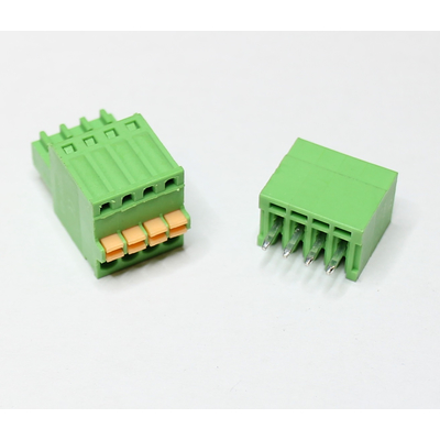 Klemmleiste abziehbar + PCB Stecker grade 4 polig 125V - 2EDGKD-2,5/2,54mm