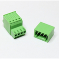 Klemmleiste abziehbar + PCB Stecker grade 4 polig 125V -...