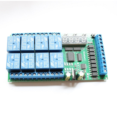DC 12V 8-Channel Multifunction Relay Module