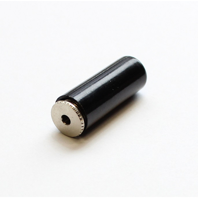 2,5mm Klinkenkupplung mono schwarz