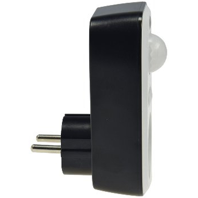 Adapter plug with 100� PIR motion detector 8m range & nbsp; 230V / 1200W