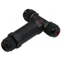 3 polige T-Verbinder IP68 230V wasserdicht f�r z.B. Erdkabel
