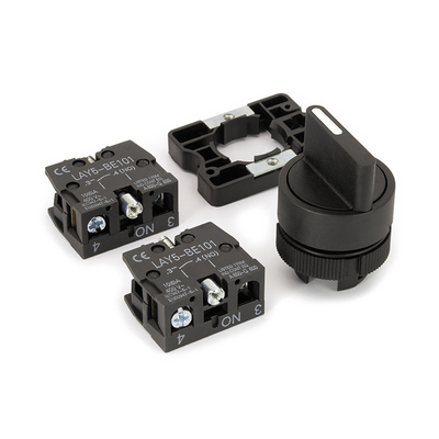Drehschalter 22mm ein-aus-ein 400V 10A