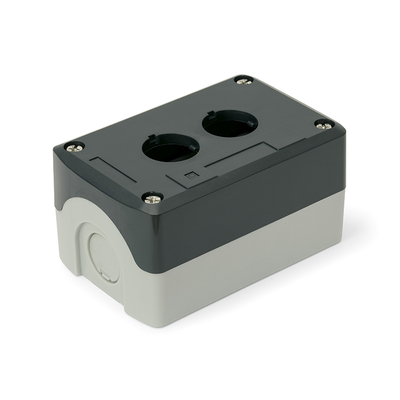 Geh�use zum Einbau von zwei 22mm Einbauschalter und Taster