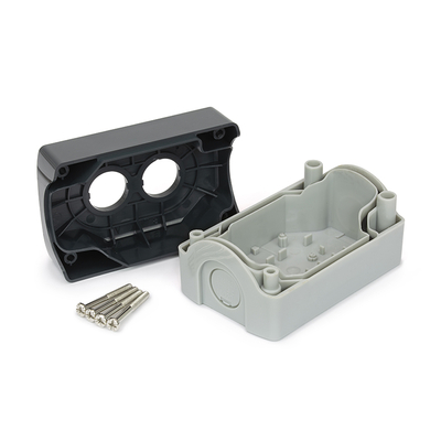 Housing for installing two 22mm built-in switches and buttons