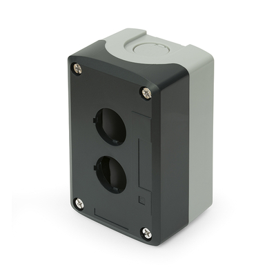 Housing for installing two 22mm built-in switches and buttons