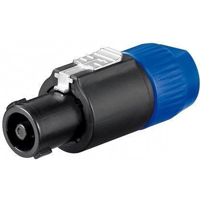 PA speaker plug - 4-pin, screwable