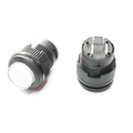 Pressure switch 16mm off/on 3A with white indicator...