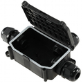 Cable connector box for up to 3 lines IP66 230V