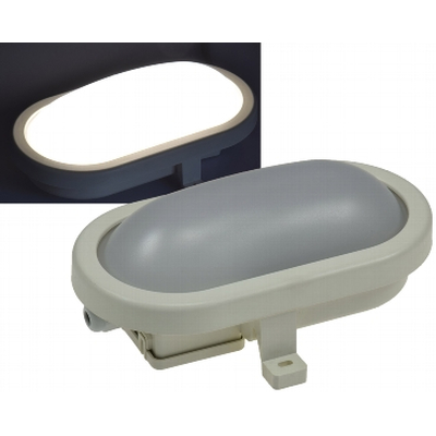 LED Oval damp-proof light  6W neutral white 4200K IP44 - FRL-O 06n